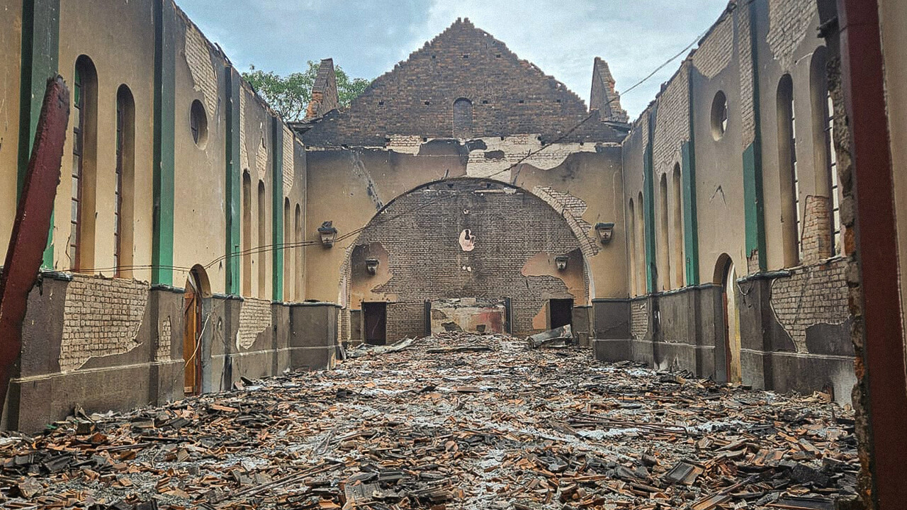 Mozambique: Islamists reduce historic church to rubble
